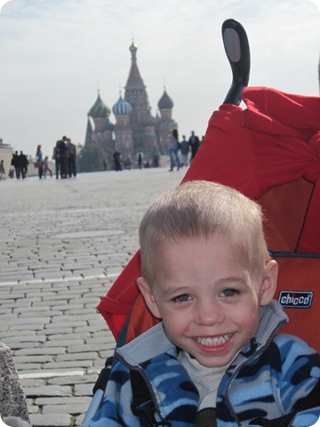 Nate at Red Square