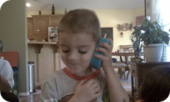 Ben enjoying his 4th birthday